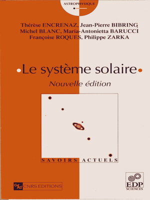 cover image of Le système solaire